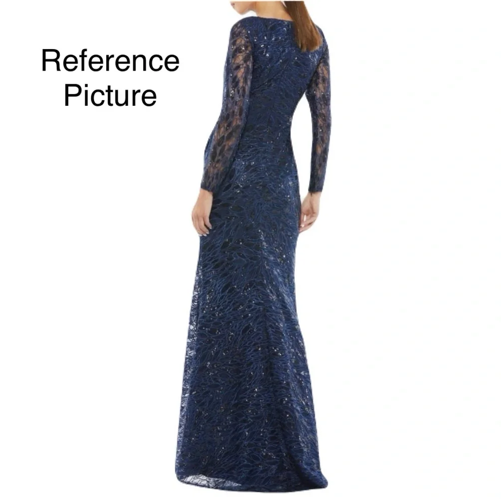 Lillie Rubin Floral Beaded Gown - Picture 6 of 17
